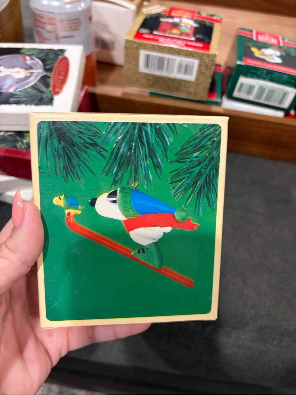 Colorful Snoopy Bird Ornament - Multi-Color